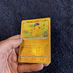 Pokemon - Pikachu - 028/078 - Reverse Holo Rare - Pokemon Go - NM/M - Image 5