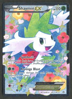 Pokemon TCG: Shaymin EX RC21/RC25 Legendary Treasures: Radiant Collection - Image 1