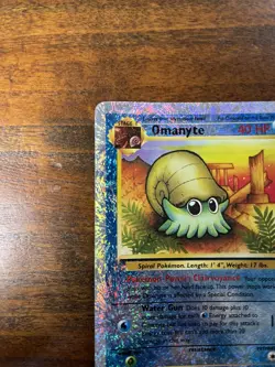 Pokemon Vintage Omanyte 57/110 Legendary Collection Reverse Holo NEAR MINT - Image 2