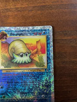 Pokemon Vintage Omanyte 57/110 Legendary Collection Reverse Holo NEAR MINT - Image 3