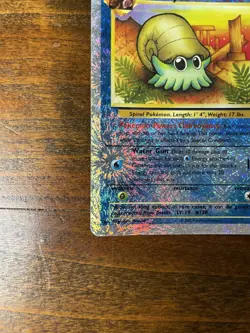 Pokemon Vintage Omanyte 57/110 Legendary Collection Reverse Holo NEAR MINT - Image 5
