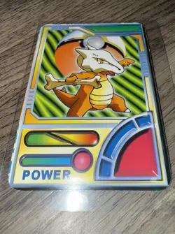 90's Pokemon Pocket Monsters Vending Sticker Granbull Marowak POWER NM-MT - Image 3