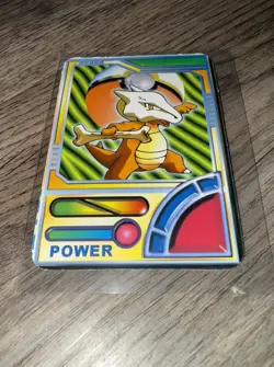 90's Pokemon Pocket Monsters Vending Sticker Granbull Marowak POWER NM-MT - Image 5