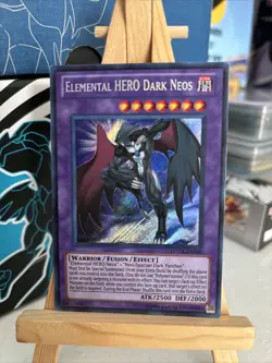 Yu-Gi-Oh! Elemental Hero Dark Neos LCGX-EN059 Secret Rare Yugioh LP-MP - Image 1