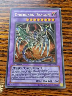 NM YUGIOH CYBERDARK DRAGON CDIP-EN035 1ST ULTRA - Image 1