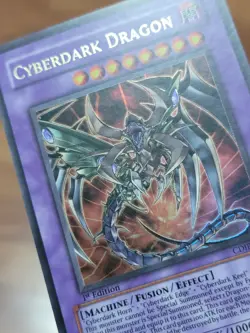 NM YUGIOH CYBERDARK DRAGON CDIP-EN035 1ST ULTRA - Image 2