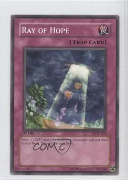 Ray of Hope 1st Ed. YuGiOh Dark Crisis #DCR-103 2003 - Image 1