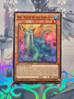 MP15-EN085 Bixi, Water Of The Yang Zing Super Rare 1st Edition NM YuGiOh TCG - Image 1