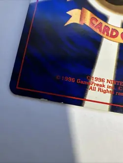 [NM] Feraligatr Pokemon Card Japanese No.160 Neo Premium File Vintage Holo 12J19 - Image 5