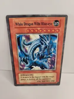 Yu-Gi-Oh! TCG Fake Card Poorly Translated Funny Holo - Blue Eyes White Dragon #2 - Image 1