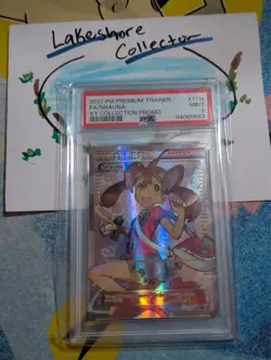 Shauna 2017 XY Collection Promo Full Art Holo Rare Card PSA Mint 9 111A 124 - Image 1