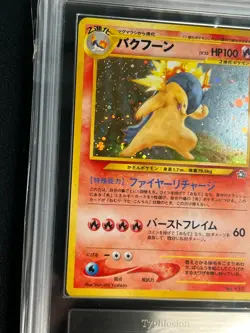 [ARS 9] Typhlosion Pokemon Card Japanese No.157 Lv.55 Neo Genesis Vintage Holo - Image 4