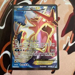 Gyarados EX - 114/122 - Breakpoint - Full Art Ultra Rare Pokemon Card Near Mint - Image 1