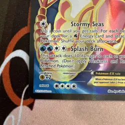 Gyarados EX - 114/122 - Breakpoint - Full Art Ultra Rare Pokemon Card Near Mint - Image 5