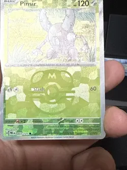 Pokemon Card Pinsir Masterball Prismatic Evolutions 003/131 Near Mint - Image 3