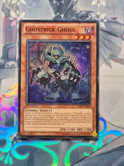 SHSP-EN000 Ghostrick Ghoul 1st Edition Super Rare Card NM YuGiOh TCG - Image 1