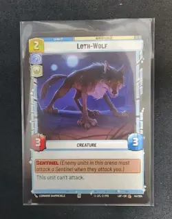 Loth-Wolf 044/264 Star Wars Unlimited TCG Card LOF Near Mint NM - Image 1