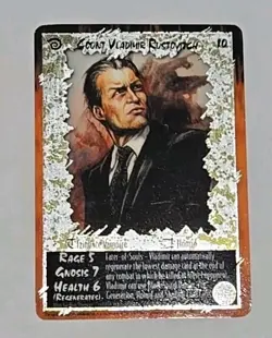 RAGE CCG Count Vladimir Rustovich The Wyrm Ultra Rare Roil Card - Image 1