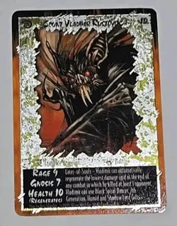 RAGE CCG Count Vladimir Rustovich The Wyrm Ultra Rare Roil Card - Image 2