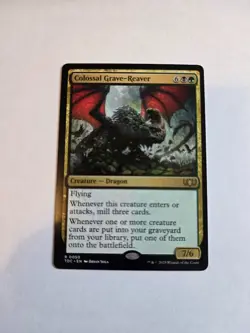 Colossal Grave-Reaver - Commander Tarkir Dragonstorm - NM - MTG - Image 1