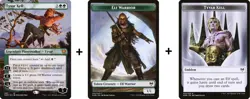 1x - Tyvar Kell - borderless #287 + Token & Emblem - Kaldheim - NM MTG - Image 1