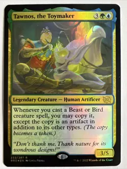 Tawnos, the Toymaker - Foil NM, English MTG The Brother's War Set - Image 1