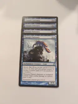 (4) Thassa's Emissary *PLAYSET* Theros Regular NM MTG - Image 1