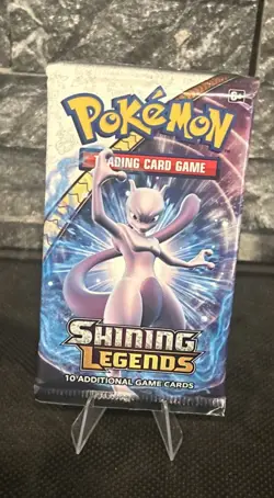 Pokemon TCG Shining Legends Booster Pack SEALED (1 Pack) - Image 1