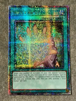 Yugioh Soul Charge RA04-EN222 Quarter Century Secret Rare 1st Ed NM w/Tracking - Image 1