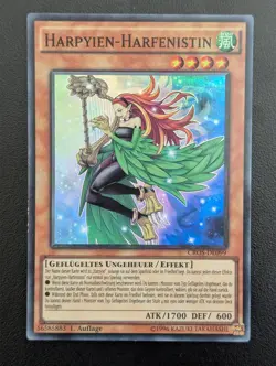 Harpyien-Harfenistin CROS-DE099 Super Rare Deutsch EX YUGIOH - Image 1