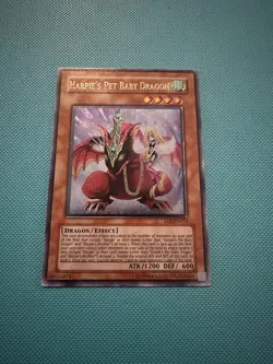 Yugioh Harpie Pet Baby Dragon Ultimate Rare EOJ EURO Print - Image 1