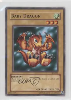 Baby Dragon Unlimited YuGiOh Starter Deck Joey #SDJ-003 2003 - Image 1