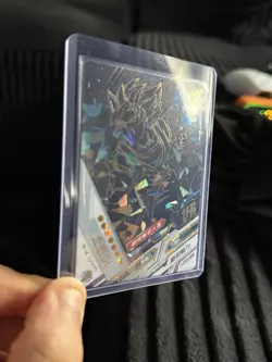 Dragon Ball Z Dragon Heroes Goku Fractured Foil Card - Image 2