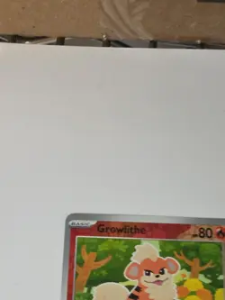 Pokemon TCG SV-Destined Rivals Growlithe #27/182 Common Reverse Holo Card - Image 1