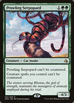 Prowling Serpopard - Amonkhet | Foil | MTG Card - Image 1