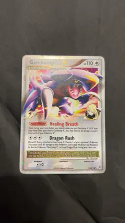 Pokemon Garchomp TCG Holo Rare Card LV.X Supreme Victors 145/147 NM - Image 1