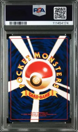 PSA 8 1998 Pokemon Card Old Back Japanese Hanada City Gym Misty's Tears Trainer - Image 2