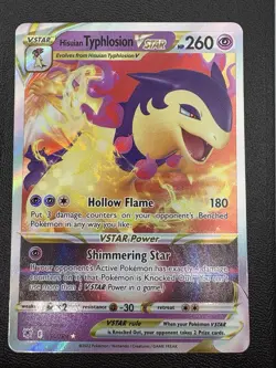 Hisuian Typhlosion Vstar 054/189 Astral Radiance Ultra Rare Card Pokemon TCG NM - Image 1