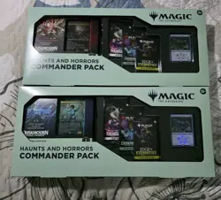 2x MTG Endless Punishment & Jump Scare Commander Deck Pack Haunts and Horrors - Image 1