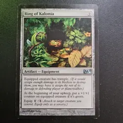 MTG Magic the Gathering Ring of Kalonia (212/260) Magic 2013 LP TCG CCG - Image 1
