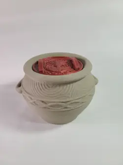 Warrior Jar inspired MTG Deck Box - Holds 100 Sleeved Cards - Image 3