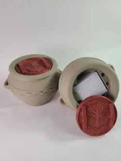 Warrior Jar inspired MTG Deck Box - Holds 100 Sleeved Cards - Image 4