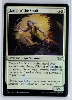 FOIL Savior of the Small Duskmourn - MTG Magic the Gathering Card - Image 1
