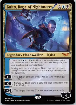 Kaito, Bane of Nightmares 220 Duskmourn: House of Horror Near Mint MTG - Image 1