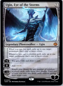 Ugin, Eye of the Storms 1 Tarkir: Dragonstorm NM MTG - Image 1