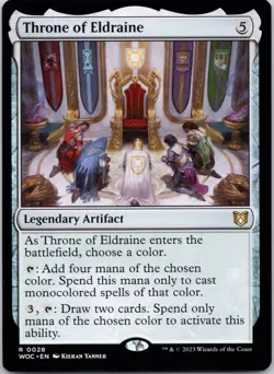 Throne of Eldraine 28 Commander: Wilds of Eldraine Near Mint MTG - Image 1