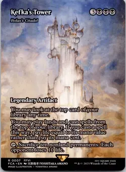 Kefka's Tower - Bolas's Citadel (Showcase) 7 FCA Near Mint MTG - Image 1