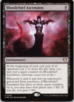 Bloodchief Ascension 139 Commander Masters NM MTG - Image 1