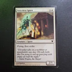 MTG Magic the Gathering Voiceless Spirit (42/264) Innistrad LP TCG CCG - Image 1