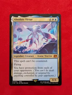 Absolute Virtue - 212 - Magic: Final Fantasy MTG - Mythic - Regular - NM/M - Image 1